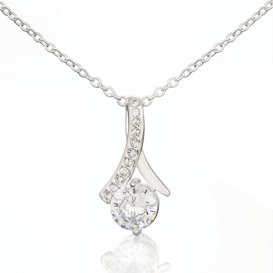 An meinen Schatz – Bandhalskette in 14k Weißgold / 18k Gelbgold Veredelung