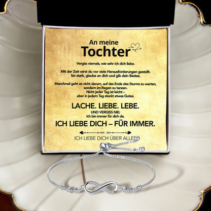 An meine Tochter - Unendlichkeit Armband