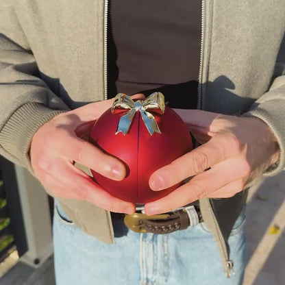 Ewige Rose in Kugelbox - Zirkonia Halskette