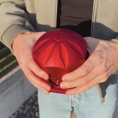 An meinen Schatz – Ewige Rose mit Halskette & liebevoller Karte